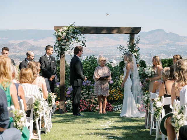 Harrison and Whitney's wedding in Kelowna, British Columbia 33