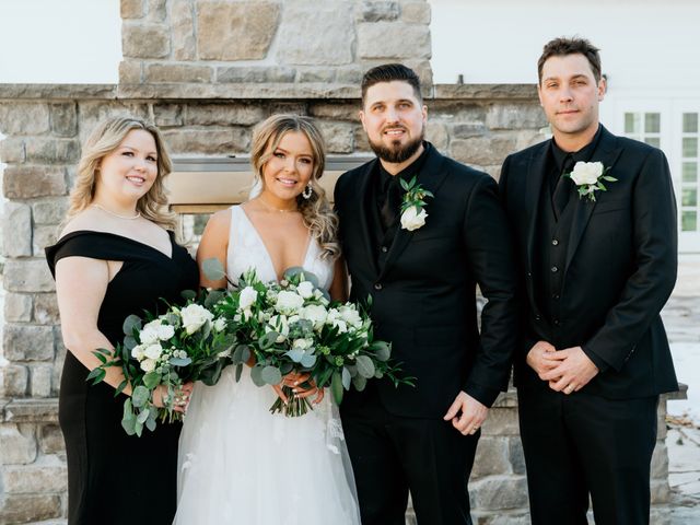 Matthew and Rebecca's wedding in Vaughan, Ontario 89