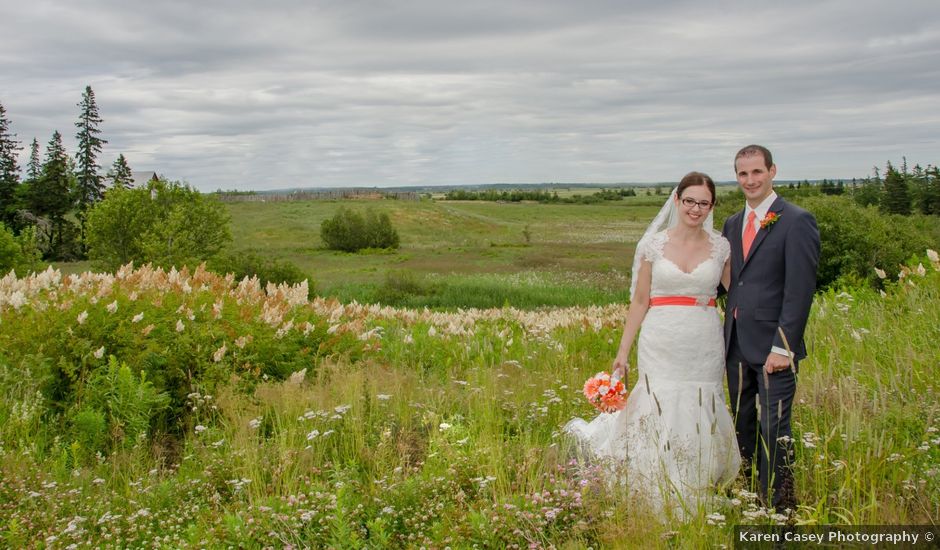 Steve and Sophie's wedding in Sackville, New Brunswick