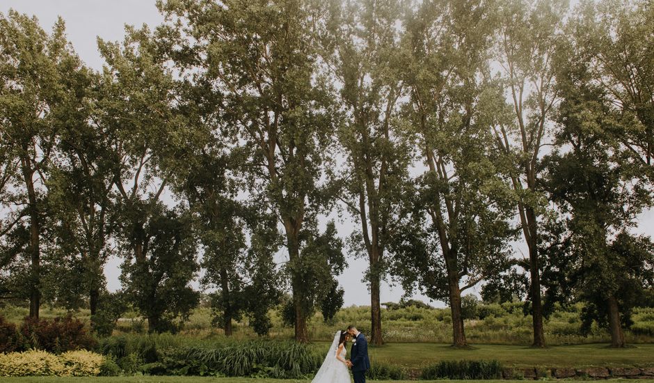 Joy and Karl's wedding in La Prairie, Quebec