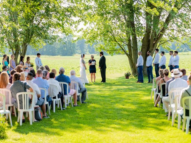 Eric and Kendall&apos;s wedding in Oxford Station, Ontario 40