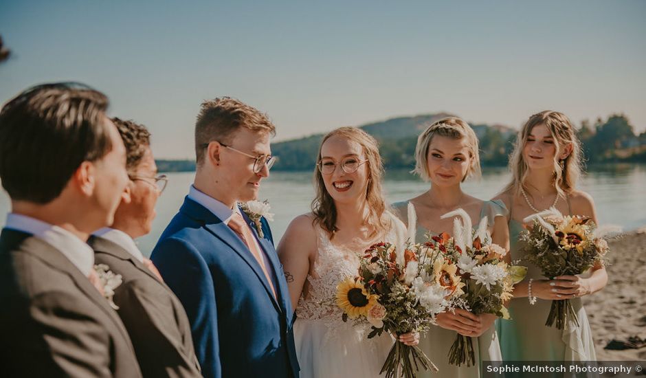 Nikita and Madison's wedding in Victoria, British Columbia
