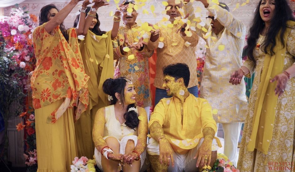 Rushank and Krishnaa's wedding in Vaughan, Ontario