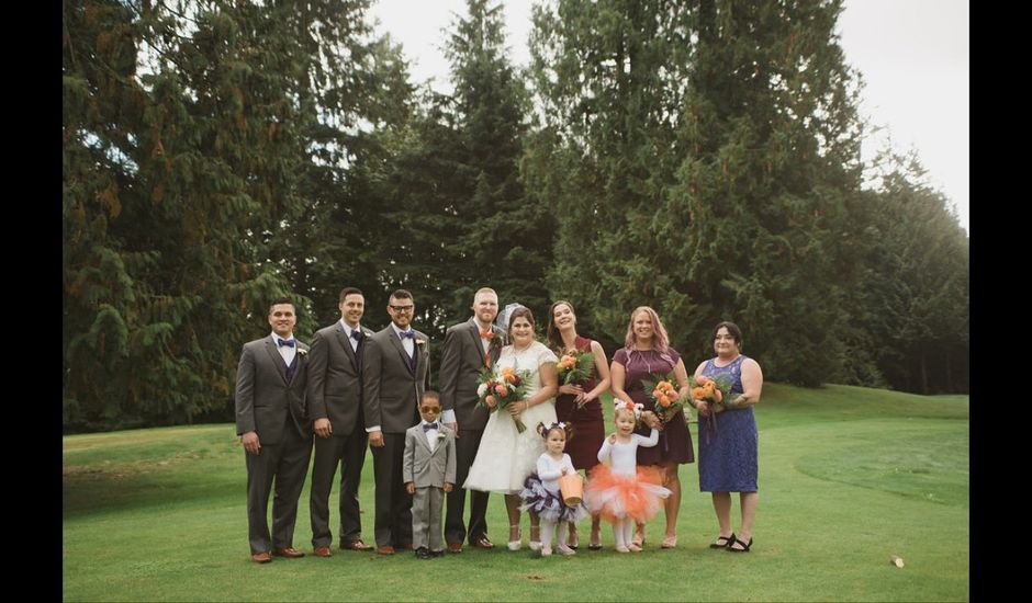 Caleb and Desirae's wedding in Mission, British Columbia