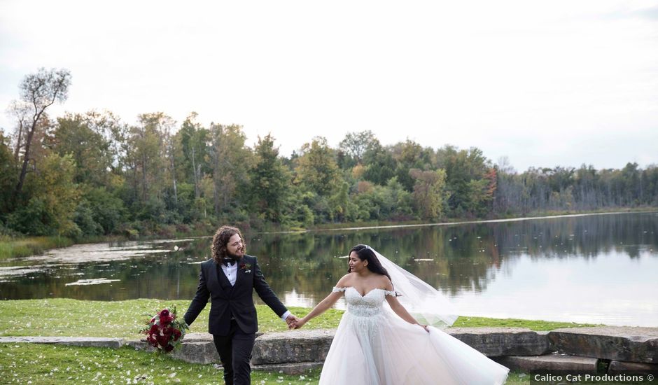 Alex and Patricia's wedding in Caledon, Ontario