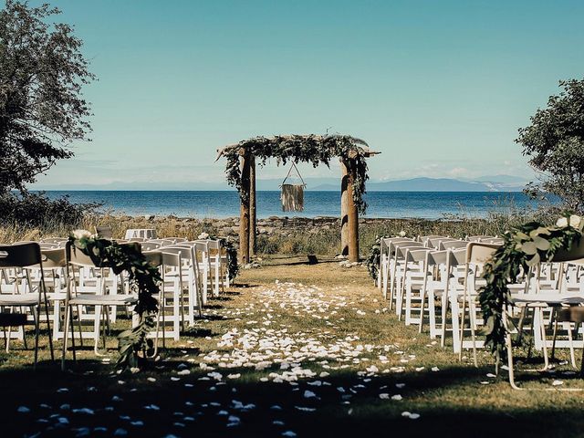 Jamie and Megan&apos;s wedding in Hornby Island, British Columbia 100