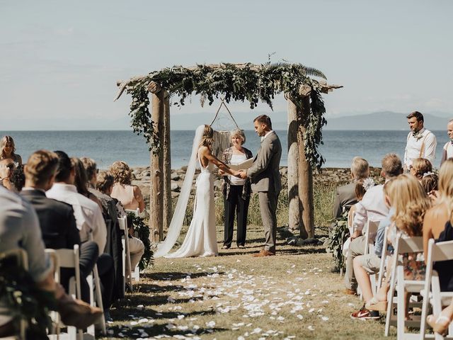 Jamie and Megan&apos;s wedding in Hornby Island, British Columbia 116