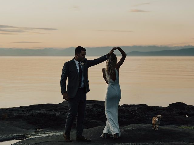 Jamie and Megan&apos;s wedding in Hornby Island, British Columbia 134