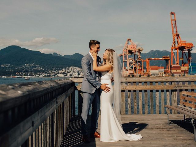 Steve and Megan&apos;s wedding in Vancouver, British Columbia 54