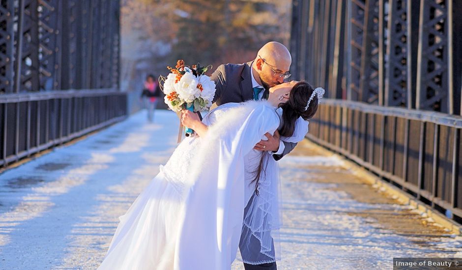 Jorge and Chelsi's wedding in Red Deer, Alberta