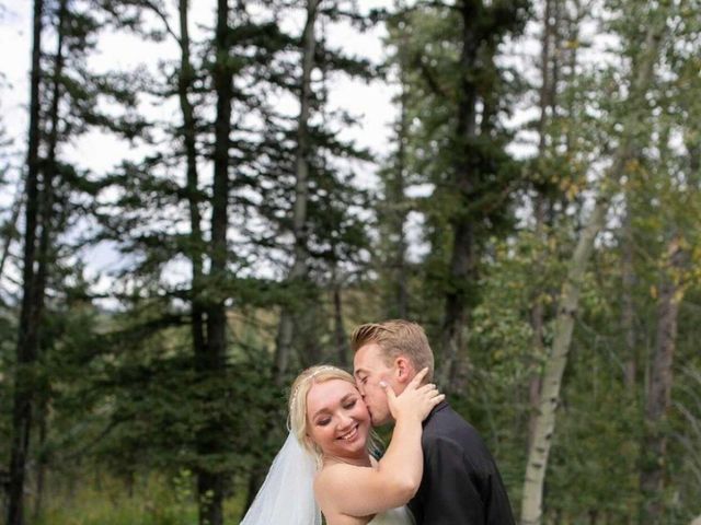 Emerson and Tara&apos;s wedding in Turner Valley, Alberta 6