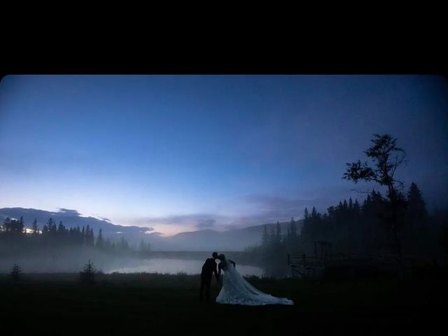 Emerson and Tara&apos;s wedding in Turner Valley, Alberta 1