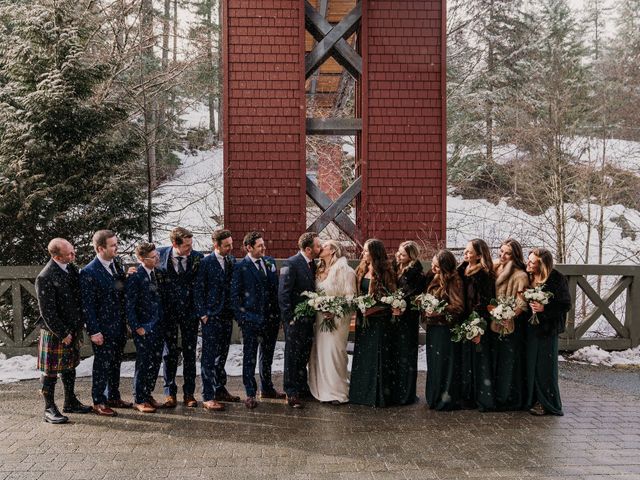 Carly and Sam&apos;s wedding in Whistler, British Columbia 142