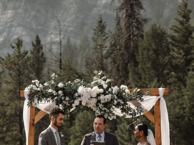 Monica and John&apos;s wedding in Banff, Alberta 9