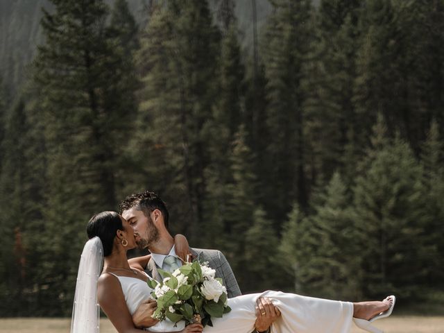 Monica and John&apos;s wedding in Banff, Alberta 2