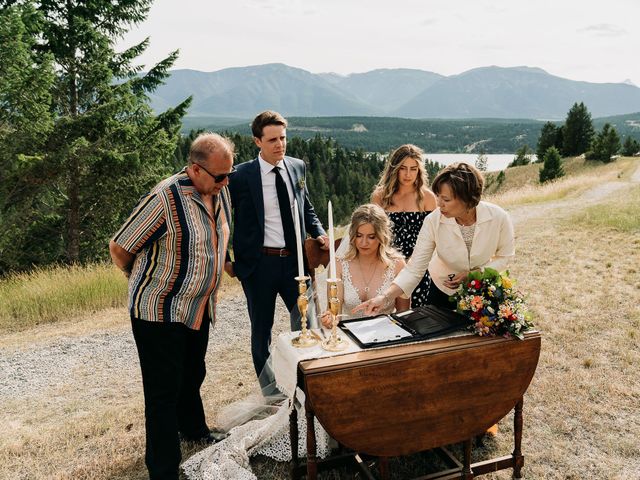 Mark and Kristina&apos;s wedding in Invermere, British Columbia 202