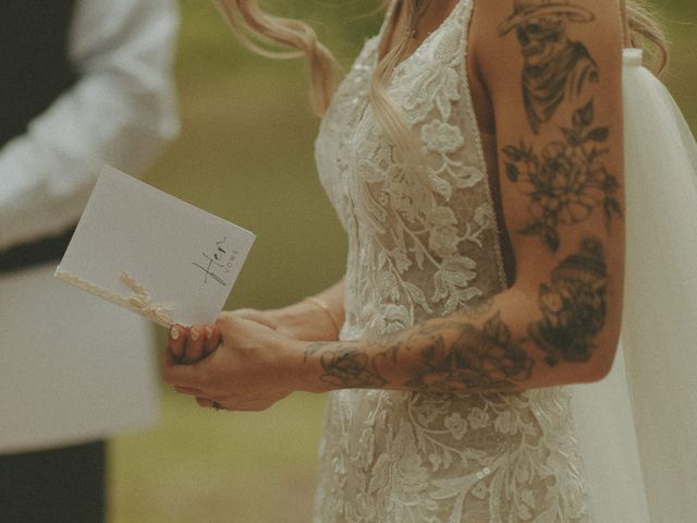 Tanner and Chelsea&apos;s wedding in Pincher Creek, Alberta 43