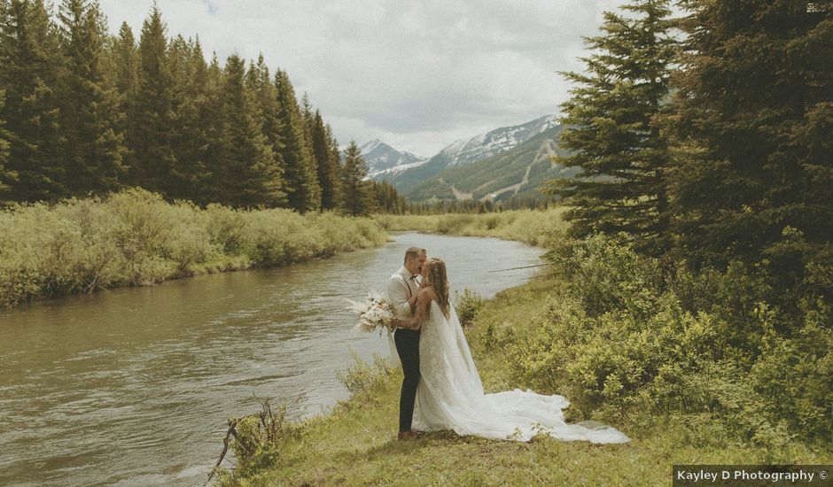 Tanner and Chelsea's wedding in Pincher Creek, Alberta