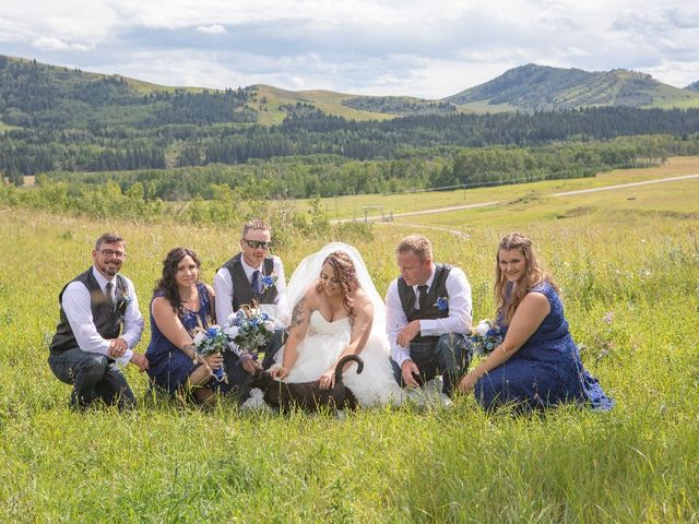 Doug and Zoe&apos;s wedding in Longview, Alberta 1