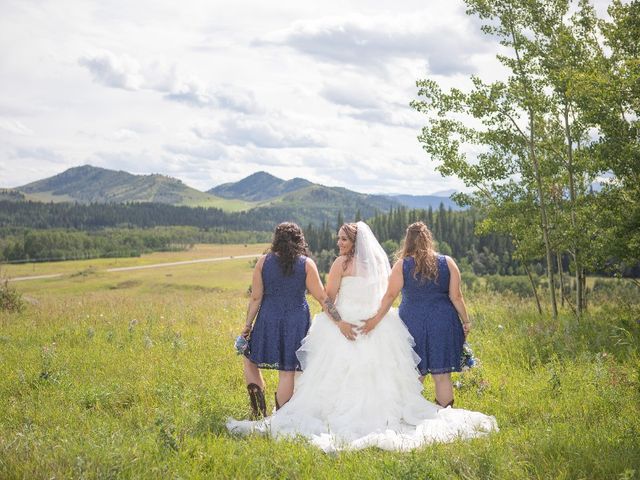 Doug and Zoe&apos;s wedding in Longview, Alberta 3