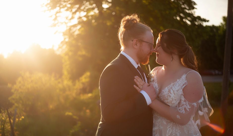 Nathan and Andrea's wedding in Lanark, Ontario