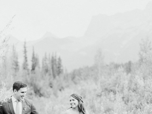 Scott and Krista&apos;s wedding in Canmore, Alberta 3