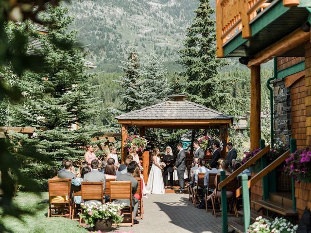 Scott and Krista&apos;s wedding in Canmore, Alberta 2