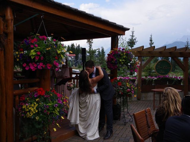 Scott and Krista&apos;s wedding in Canmore, Alberta 11