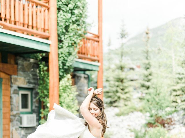 Scott and Krista&apos;s wedding in Canmore, Alberta 12