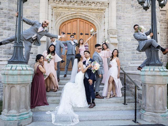 Brian and Nissan&apos;s wedding in Westmount, Quebec 1