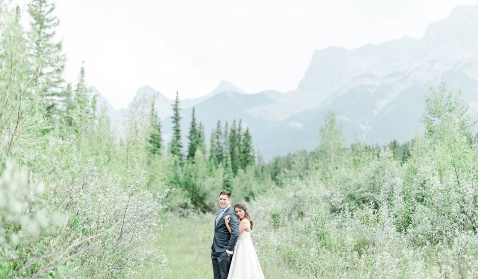 Scott and Krista's wedding in Canmore, Alberta