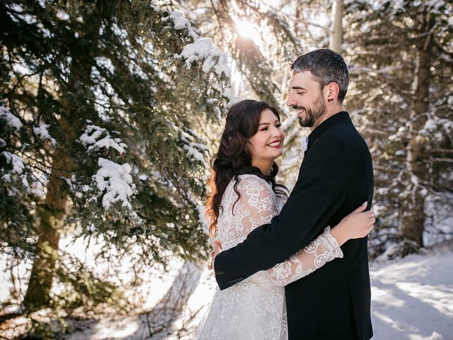 Francis and Cheri&apos;s wedding in Banff, Alberta 6