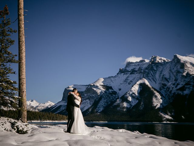 Francis and Cheri&apos;s wedding in Banff, Alberta 2