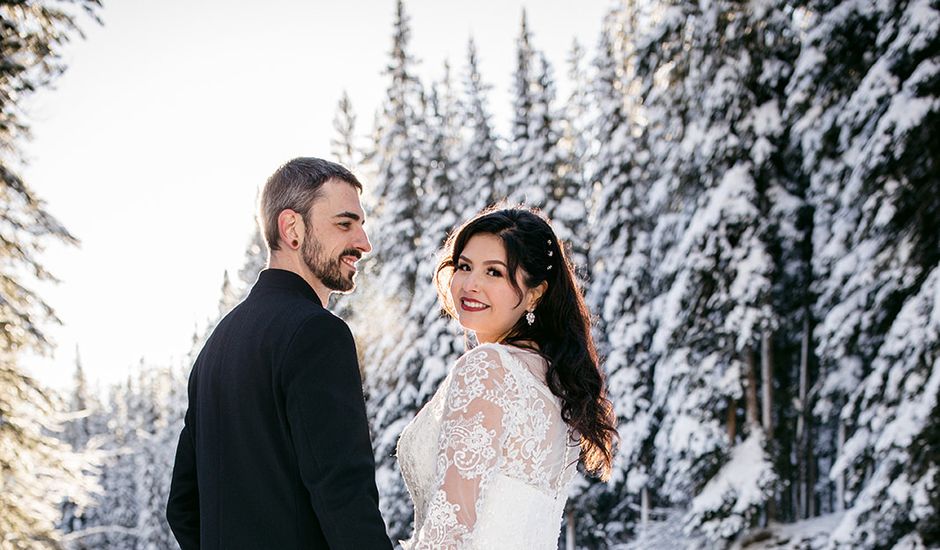 Francis and Cheri's wedding in Banff, Alberta