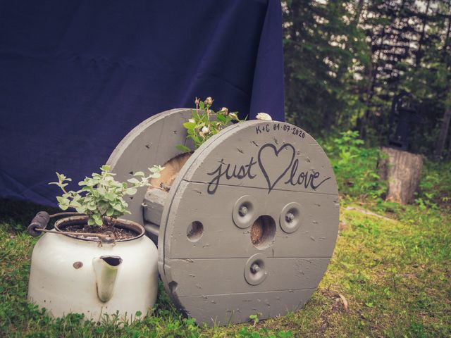 Cameron and Kate's wedding in Rocky Mountain House, Alberta 3