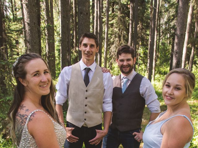 Cameron and Kate's wedding in Rocky Mountain House, Alberta 14