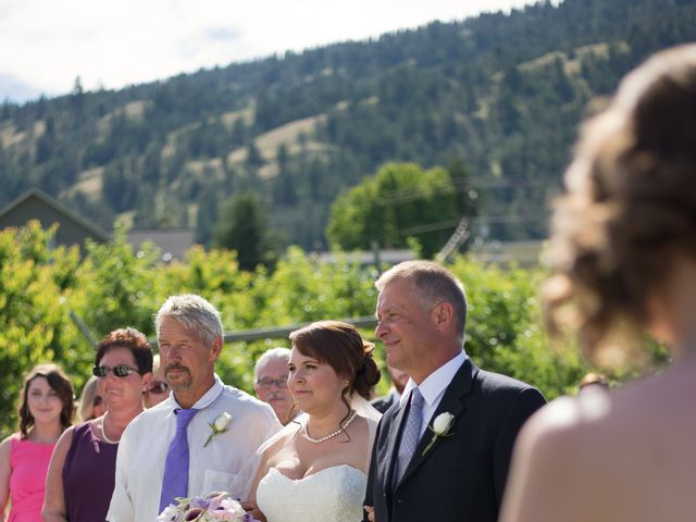 Scott and Megan's wedding in Vernon, British Columbia 6