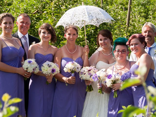 Scott and Megan's wedding in Vernon, British Columbia 1