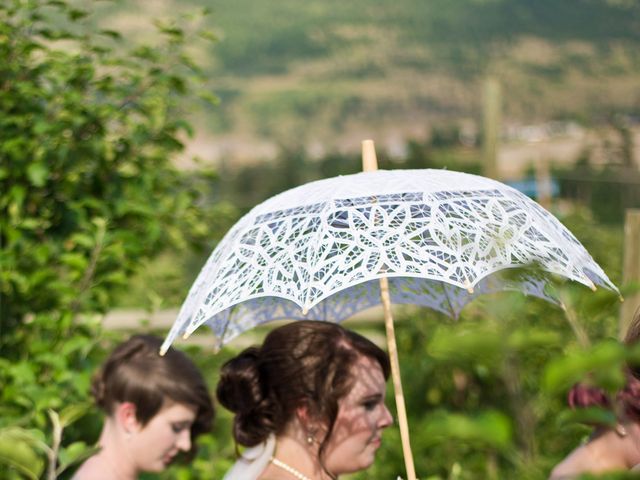 Scott and Megan's wedding in Vernon, British Columbia 2