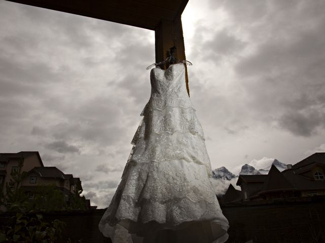 Konrad and Chelsea&apos;s wedding in Canmore, Alberta 5