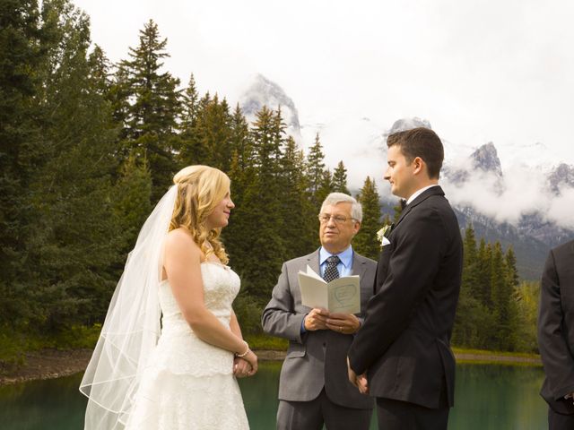 Konrad and Chelsea&apos;s wedding in Canmore, Alberta 8
