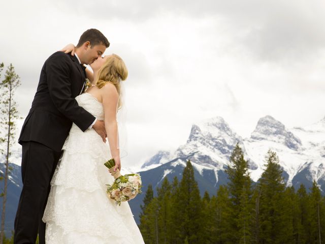 Konrad and Chelsea&apos;s wedding in Canmore, Alberta 14