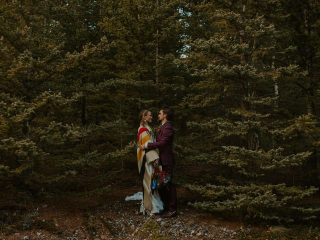 Jonas and Jordana&apos;s wedding in Canmore, Alberta 16