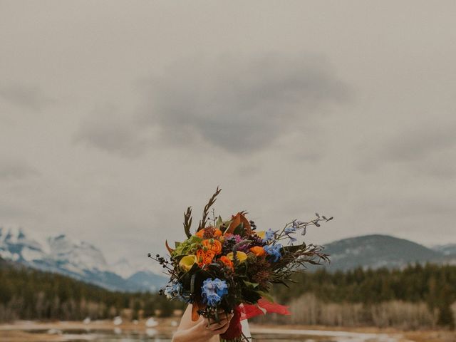 Jonas and Jordana&apos;s wedding in Canmore, Alberta 20