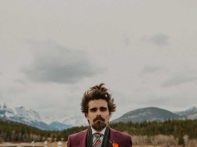 Jonas and Jordana&apos;s wedding in Canmore, Alberta 21