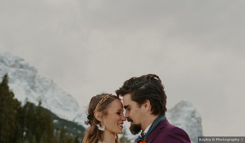 Jonas and Jordana's wedding in Canmore, Alberta