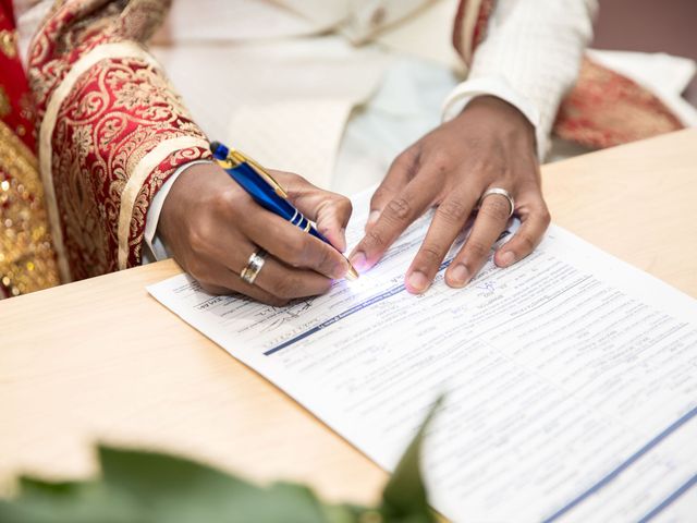 Kavya and Aahan's wedding in Toronto, Ontario 10