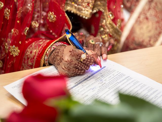 Kavya and Aahan's wedding in Toronto, Ontario 12