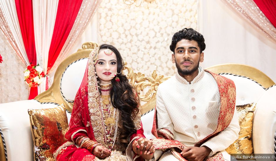 Kavya and Aahan's wedding in Toronto, Ontario