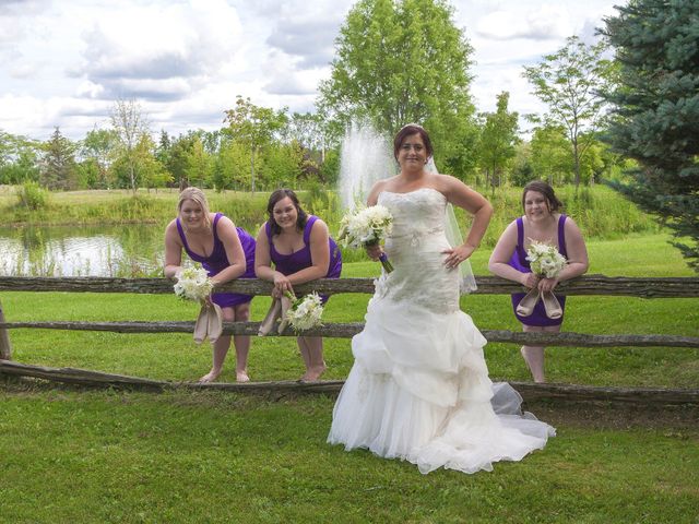 Colyn and Ashton&apos;s wedding in Gilford, Ontario 6
